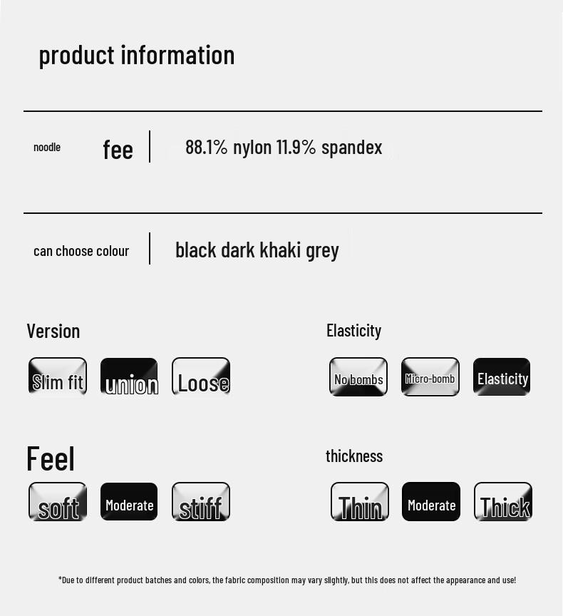 Men's Water-Repellent Straight-Leg Outdoor & Casual Pants