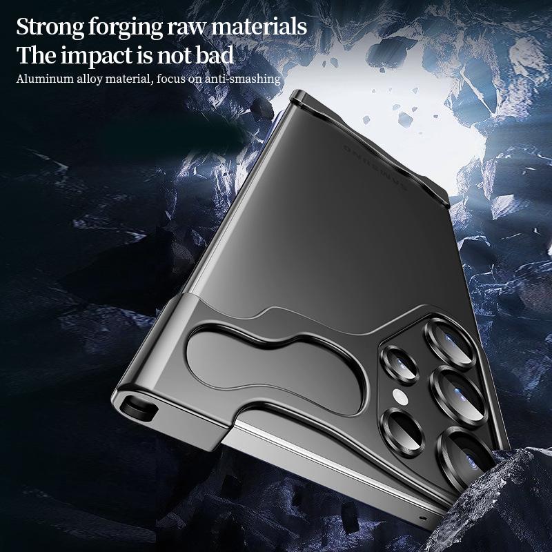 Universal Drop-Proof Samsung Ultra S25/S24/S23 Metal Corner Phone Case