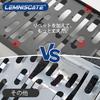 LEMNISCATE Aluminum Ladder Set of 228cm 680kg Weight Foldable Aluminum Lightweight Aluminum with Handles and Snap Hooks for Secure Motorcycle and