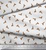 Soimoi Rayon Fabric Dot & Weapon Print Fabric by the Yard 42 Inch Wide