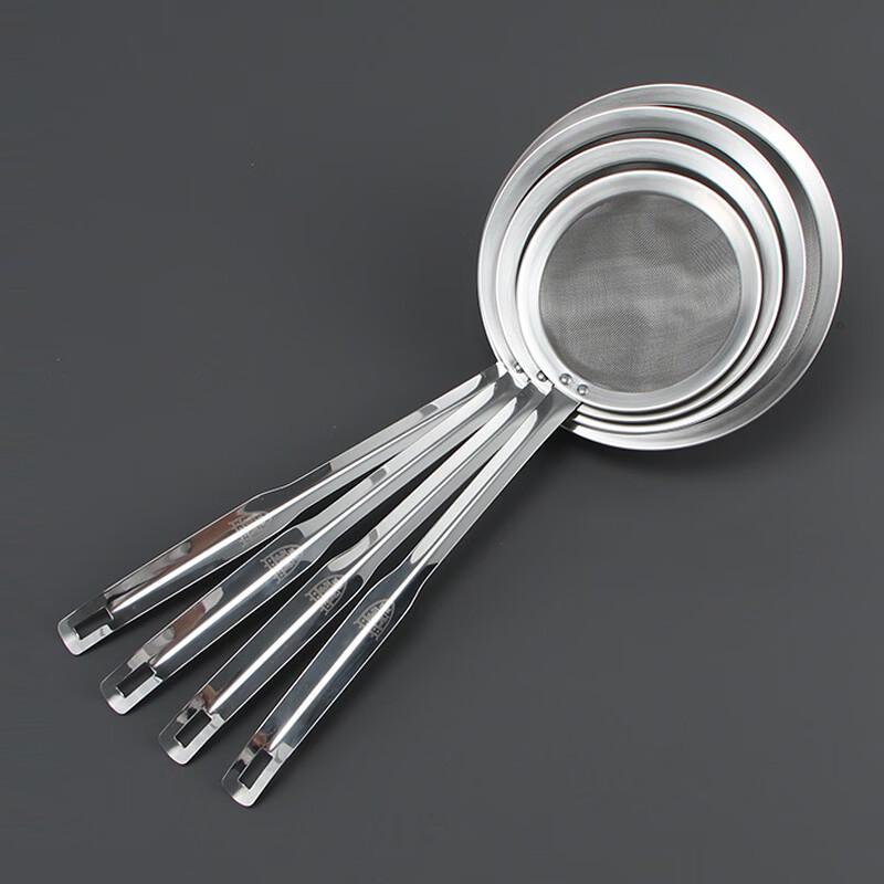 ZISIZ Stainless Steel Fine Mesh Flour Sieve Set