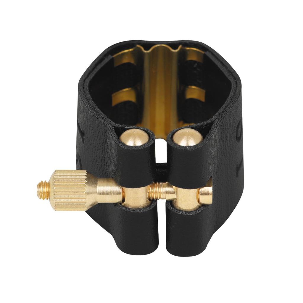 Tenor Saxophone Mouthpiece Cap Metal Snap Clip With Adjustable Screws Sax Replacement Parts Woodwind Instrument Accessory