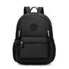 Solid Color Backpack Nylon Women's Backpack Travel Schoolbag