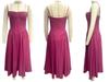 Summer New French Retro Long Dress - Court Style Spaghetti Strap Dopamine Outfit for Women
