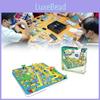 3d Slangen en Ladders Plastic Interactief Ouder Kind Educatief Bordspel Voor Kinderen
