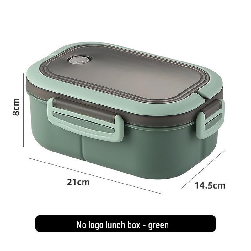 

Мікрохвильовий Двошаровий Ланч-бокс з Приладами - Портативний, Харчовий Бенто-бокс для Студентів 1200ml—Green—No Logo як показано кольору