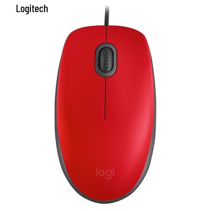 Logitech M100r Wired Optical Mouse