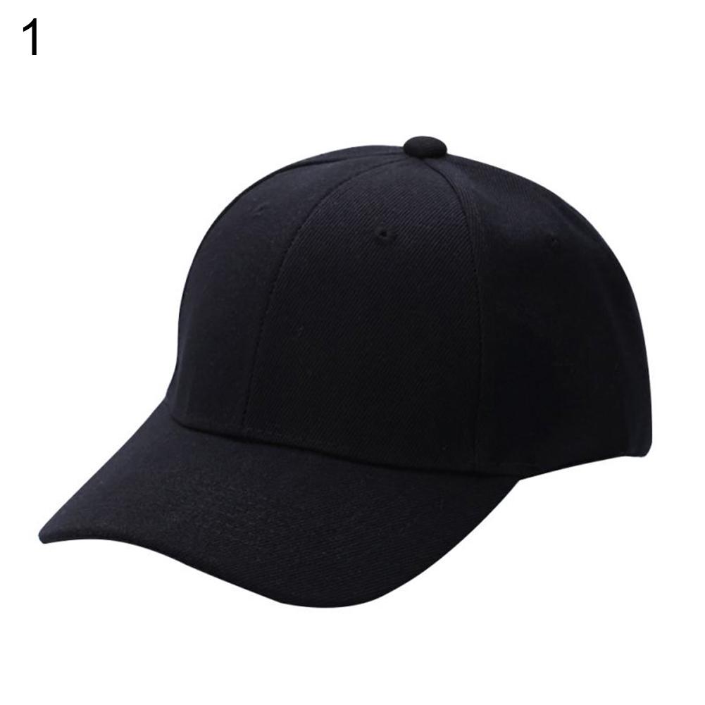 Women Men Hat Curved Sun Visor Light Board Solid Color Baseball Cap Men Cap Outdoor Sun Hat Adjustable Sports Baseball Cap