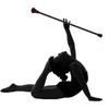 Baton da Marcia in Acciaio Inossidabile Bastone da Parata Ginnastica Professionale Baton con Nastro Arti Performative