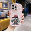 Phone Case: 2D Flat Design Suitable for iPhone 18 17 16 15 14 13 Pro Protective Case, Couple Style, Hip-hop Puppy, Christmas and Halloween Gift