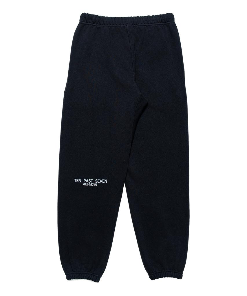 TEN PAST SEVEN Logo Jogger Pants - Black