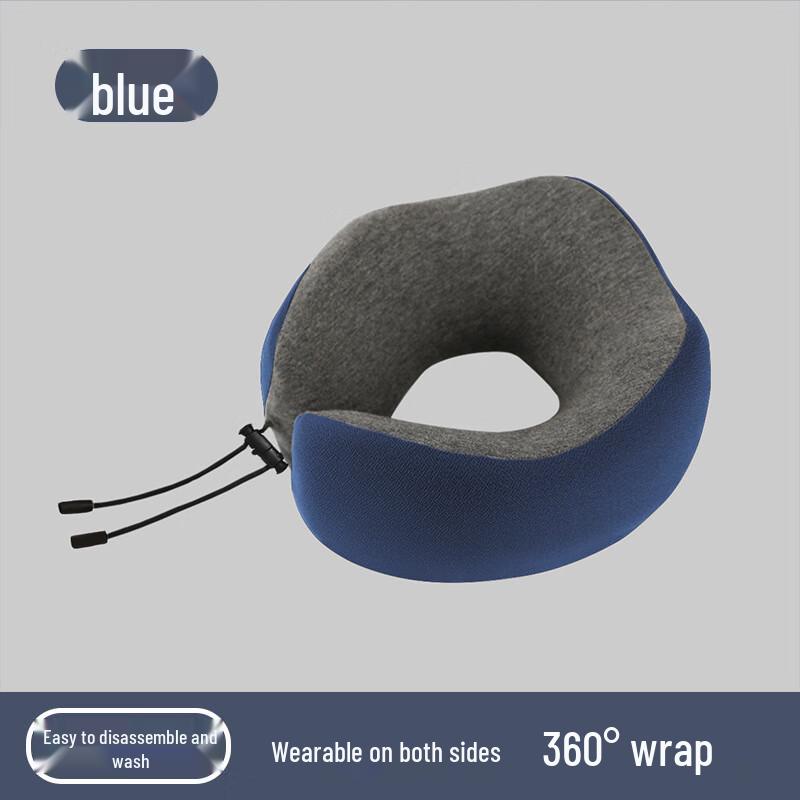 Linpan Memory Foam U-shaped Travel Neck Pillow