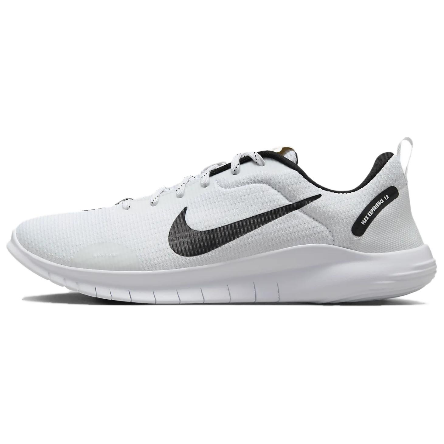 

Nike Flex Experience Run 12 White Black Men Sneakers DV0740-101 42