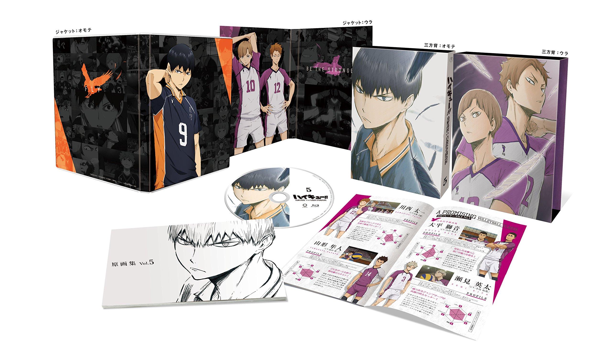 

Karasuno High School VS Shiratorizawa Academy Production Limited Haikyu!! Vol.5 (First Edition) [Blu-ray]