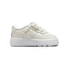 Nike Force 1 Low LV8 EasyOn TD Sail Croc Baby Sneakers Cream White Black FV6105-100