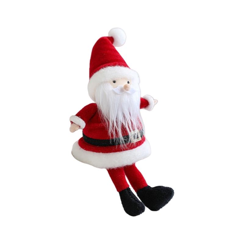 

Creative Santa Snowman Plush Figure Christmas Party Decoration