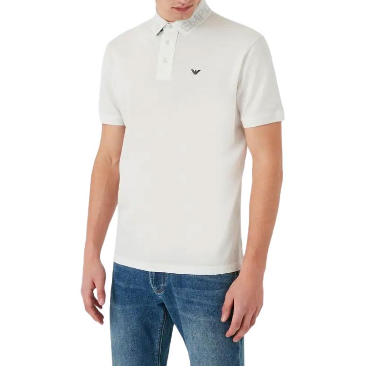EMPORIO ARMANI Polo Shirt Men's 6L1F93-1JTKZ-0100