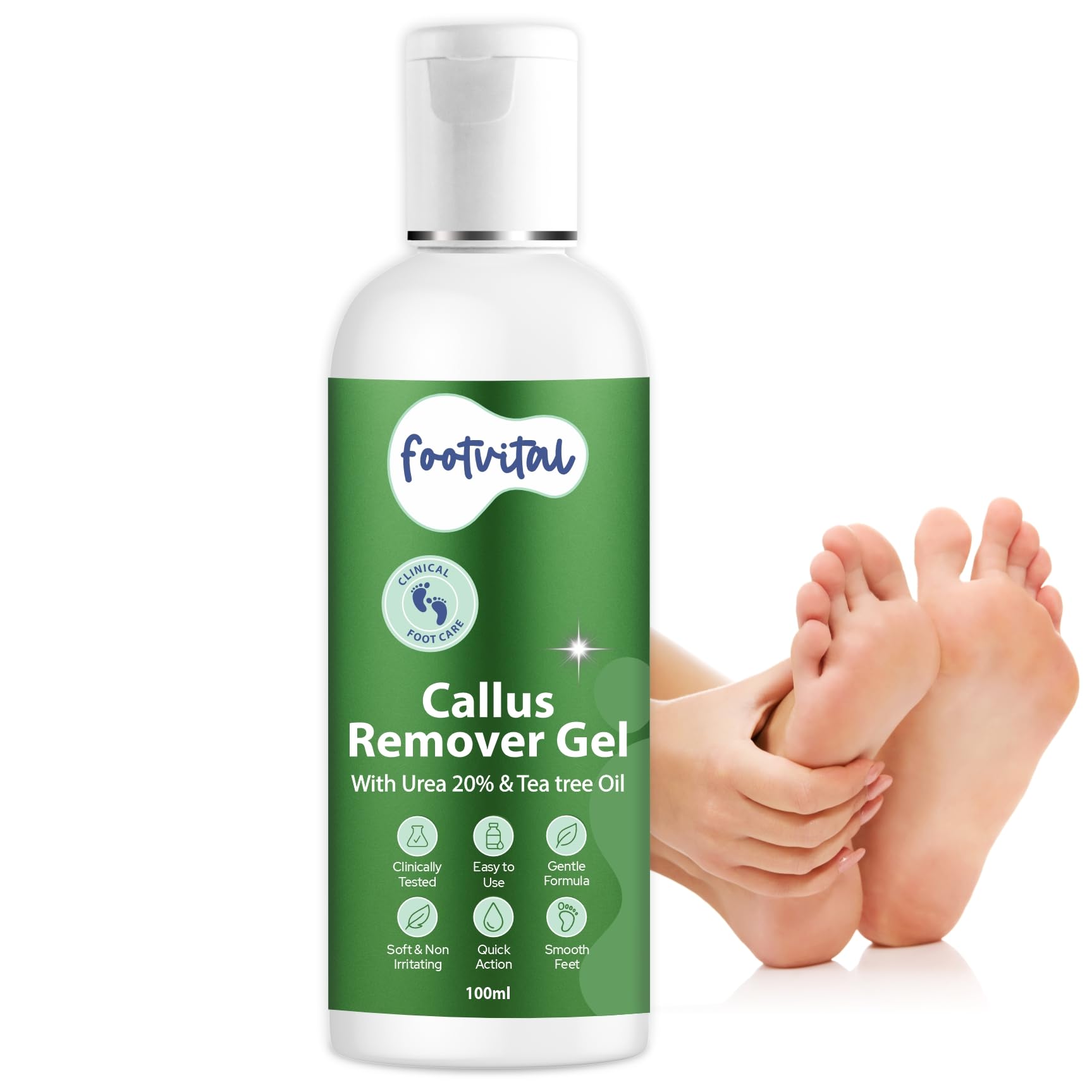 Footvital Callus Remover Gel 100Ml |