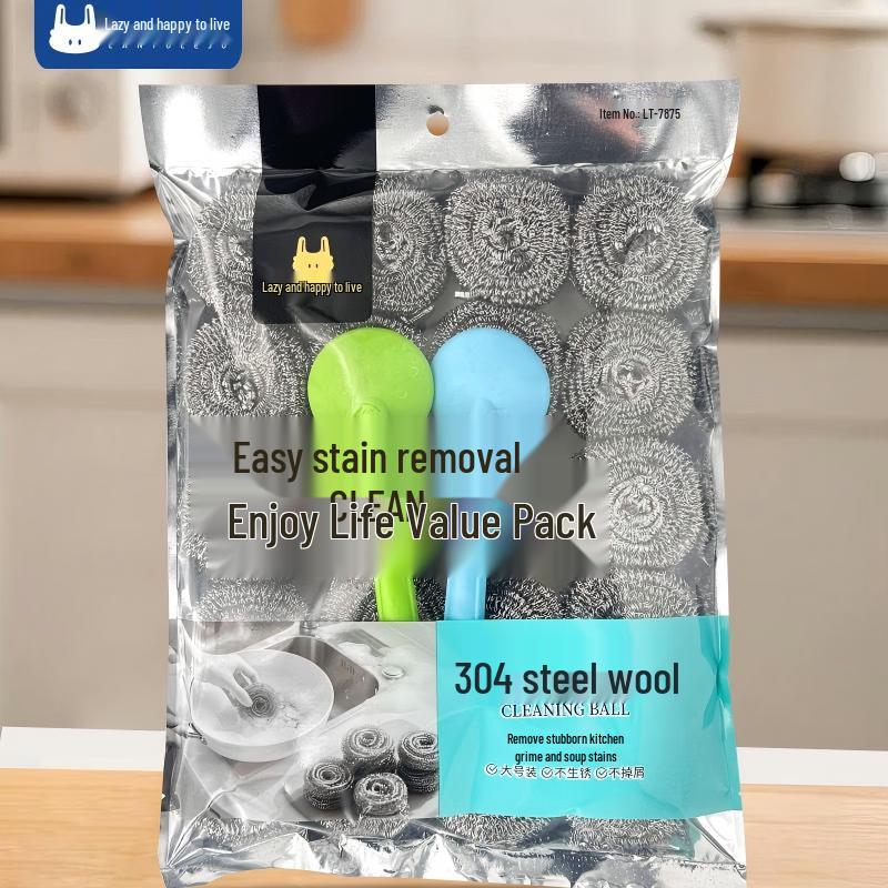 Lazy Rabbit Household Steel Wool Scrubber Set