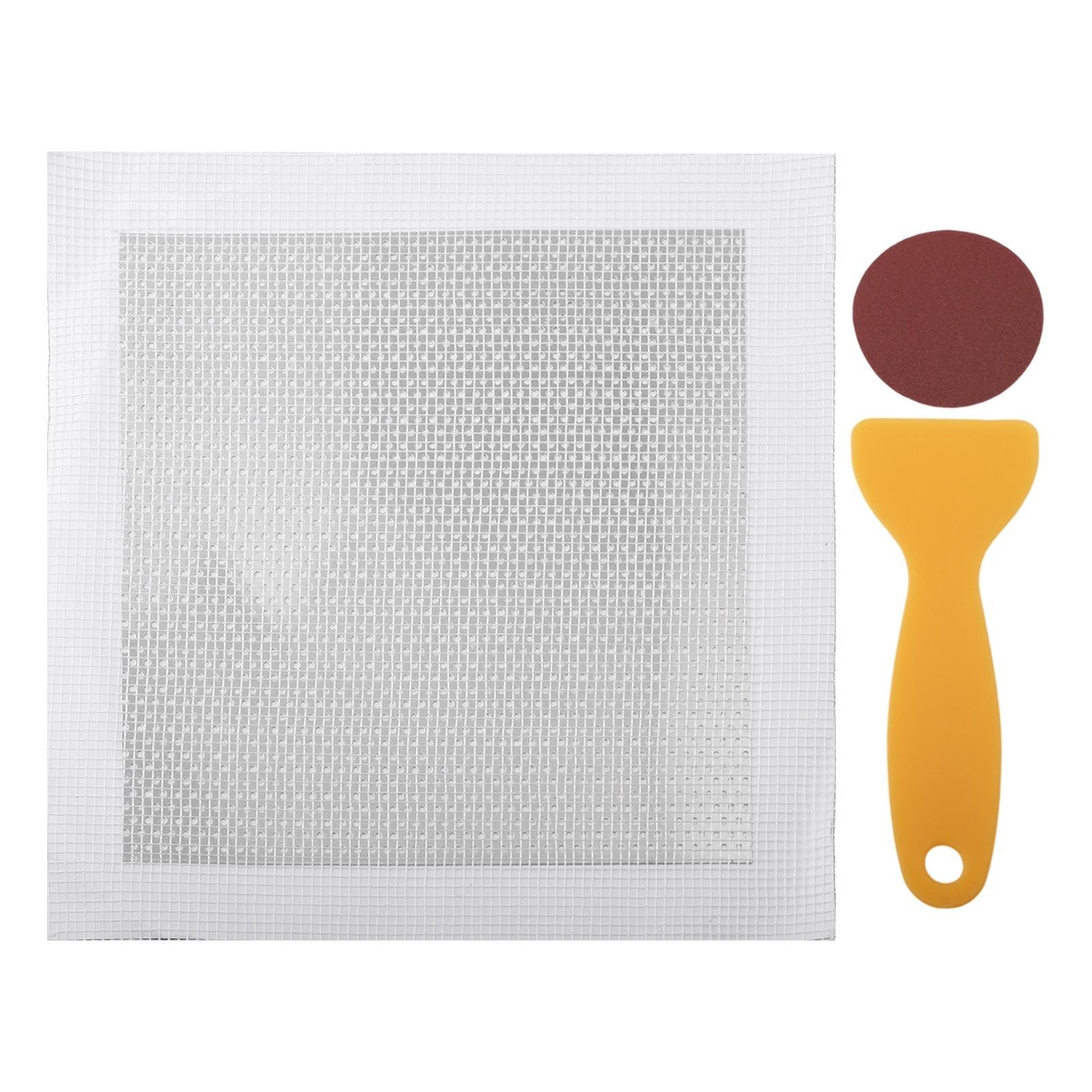 

1 шт. Сетка для ремонта стен, самоклеящаяся, фиксирующая сетка, набор для ремонта гипсокартона, отверстие, потолок, повреждение штукатурки, алюминиевая пластина, ремонтная заплата