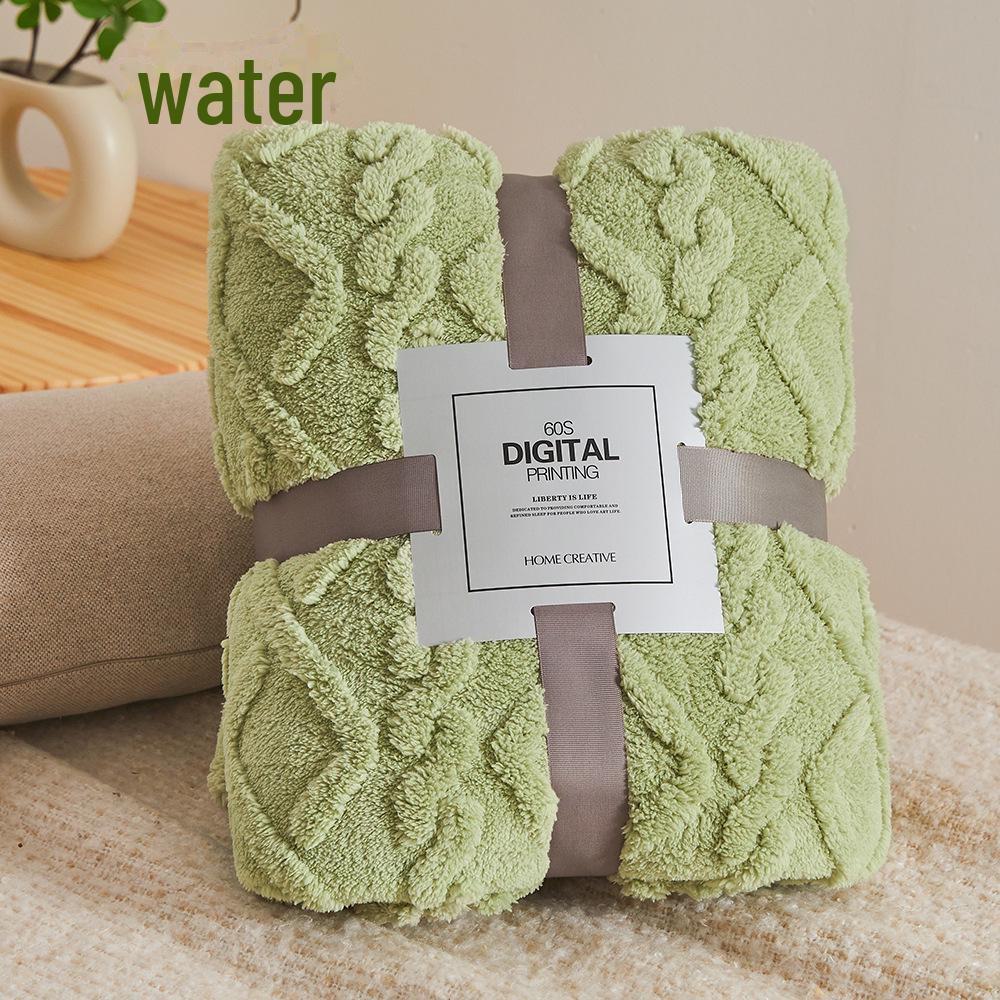 

Утолщенное одеяло из тафты и кораллового флиса с жаккардом и фланелью для кондиционера и подарков 45*65cm Naked Blanket