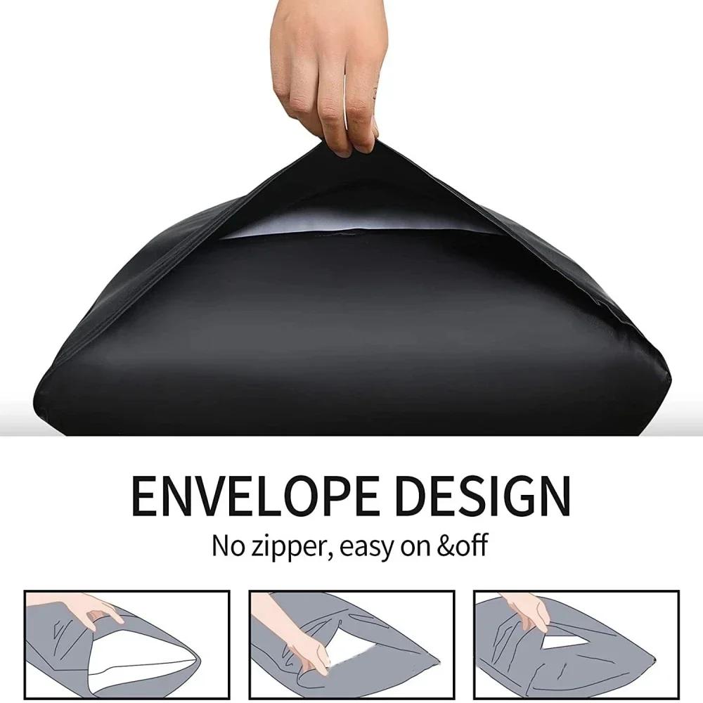 Pillowcase Pillow Covers Silky Satin Hair Beauty Pillow Case Comfortable Pillow Case Household Decoration for Home Decoration