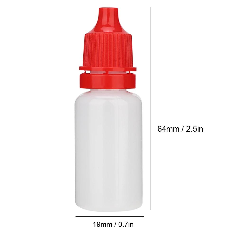 10ml Plastic Squeezable Eye Dropper Bottle Travel Size Empty Liquid Bottle For Eye Drops