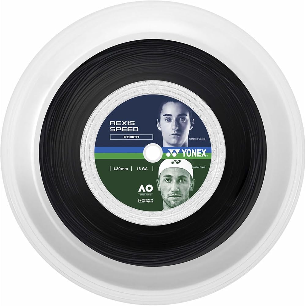 YONEX Lexis Speed 130 Tennis String 200m Black 1.30mm