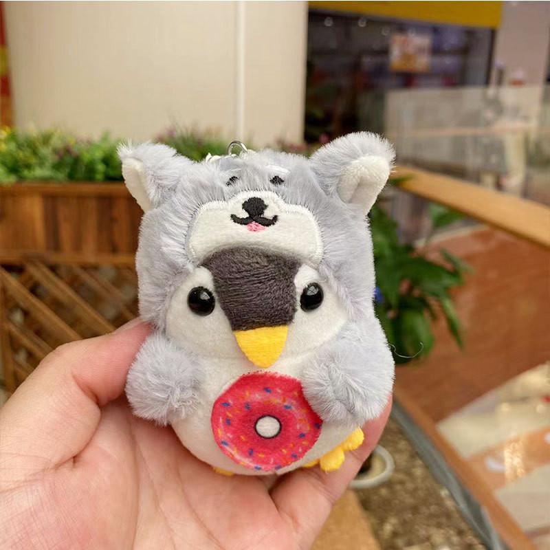 Penguin Whimsical Plush Keychain Decoration Perfect For Kids Bags And Machines Doll