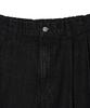 SOUNDSLIFE Two Tuck Denim Shorts Black