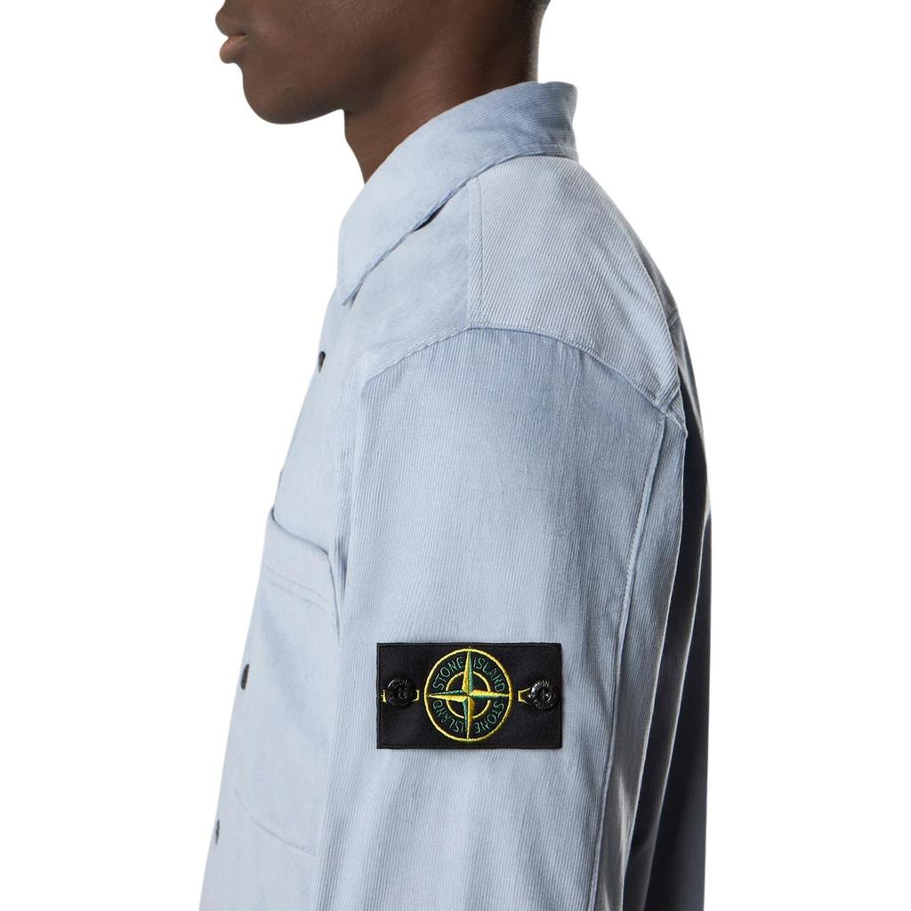Stone Island Ss26 Spring Summer Collection Button Solid Color Long Sleeve Shirt Unisex shirts L1S151200040S0144-V0024