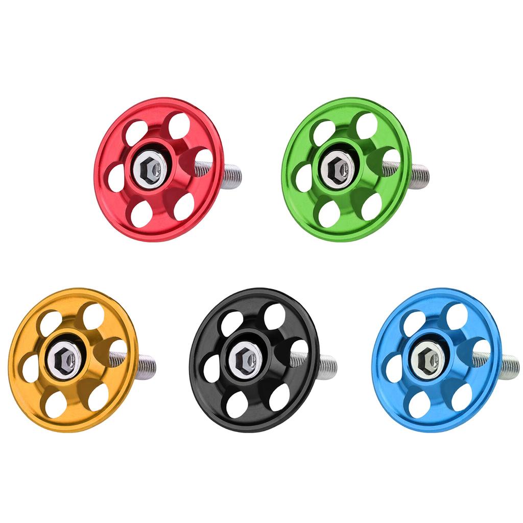 Bicycles Headset Top Cap Hollow Bike Fork Tube Cover Aluminum Alloy Bicycles Stem Top Cap Cycling Accessories Enduring