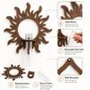 Wood Wall Propagation Station Bohemian Style Plant Propagation Vase  Bedroom Wall Decor