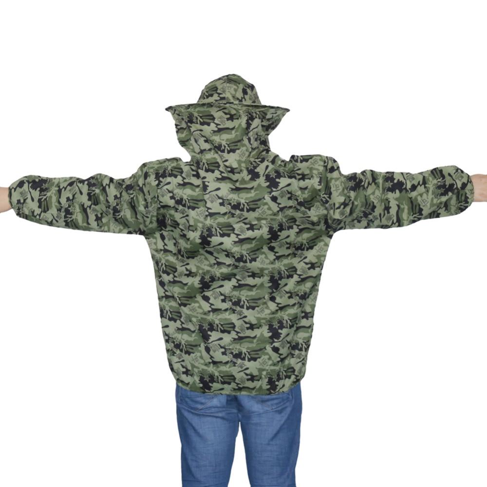 1 Pcs Beekeeper Camo Clothing Breathable Beekeeping Protective Clothing Suitable For Height 150cm-180cm