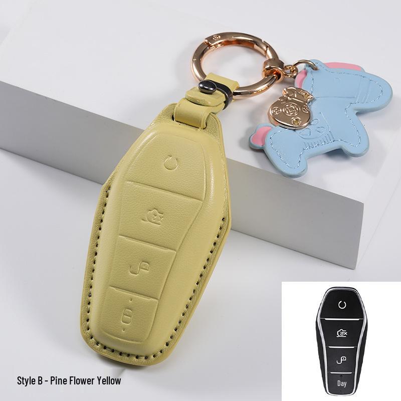 Compatible Key Case for 26 BYD Models: Song Pro, 25 Tang, Seal 05, Sea Lion 06, Dolphin, Seagull, and Han.