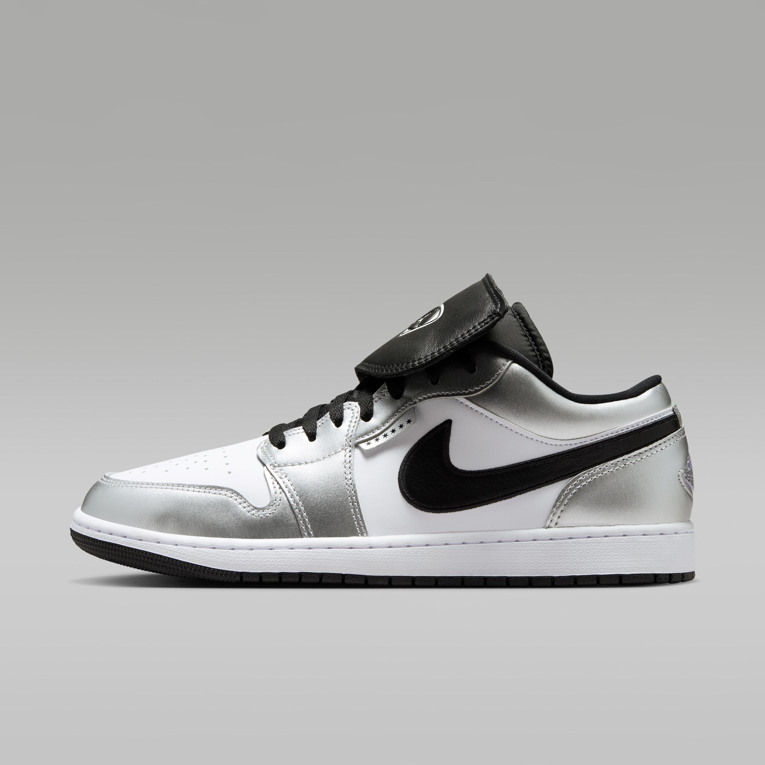 Air Jordan 1 Tiempo Low Metallic Silver 44
