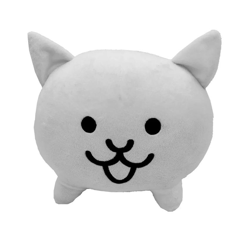 Peluche de gato de batalla de 20 cm, juguete de peluche Neko, muñeco de gato de peluche, animales suaves, lindos dibujos animados, regalos de cumpleaños para niños, decoración del hogar