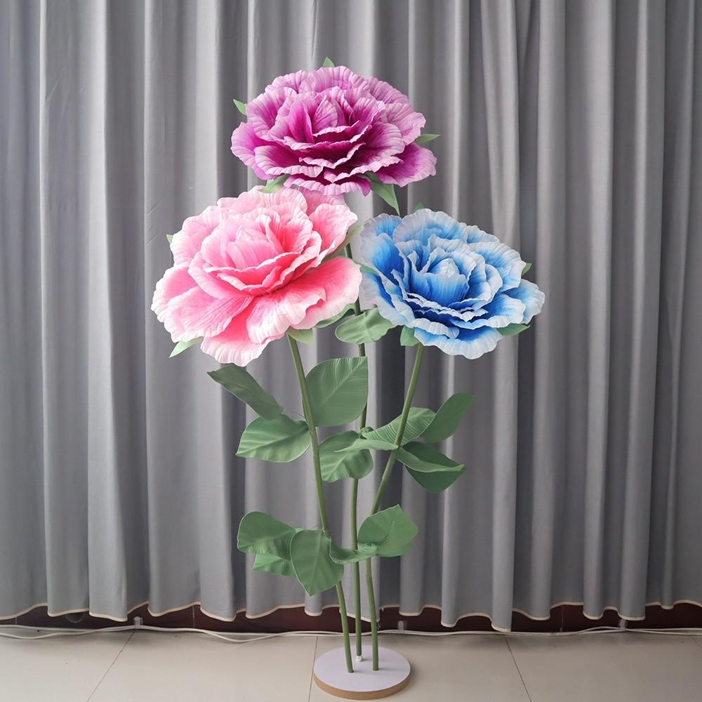 PE Foam Giant Photography Props Large Size Fake Flowers NEW Window Display Garden