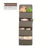 Over-the-Door Foldable Hanging Storage Bag for Dorms
