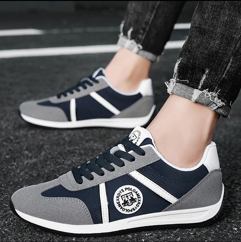 Sneakers Trend Casual Shoes Student Outdoor Men'S Shoes Cross-Border Fashion Trend Retro Breathable Board Shoes
