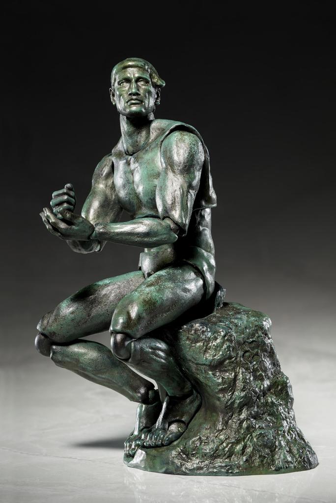 figma The Thinker PVC ABS fully assembled movable figure Non-scale & painted,