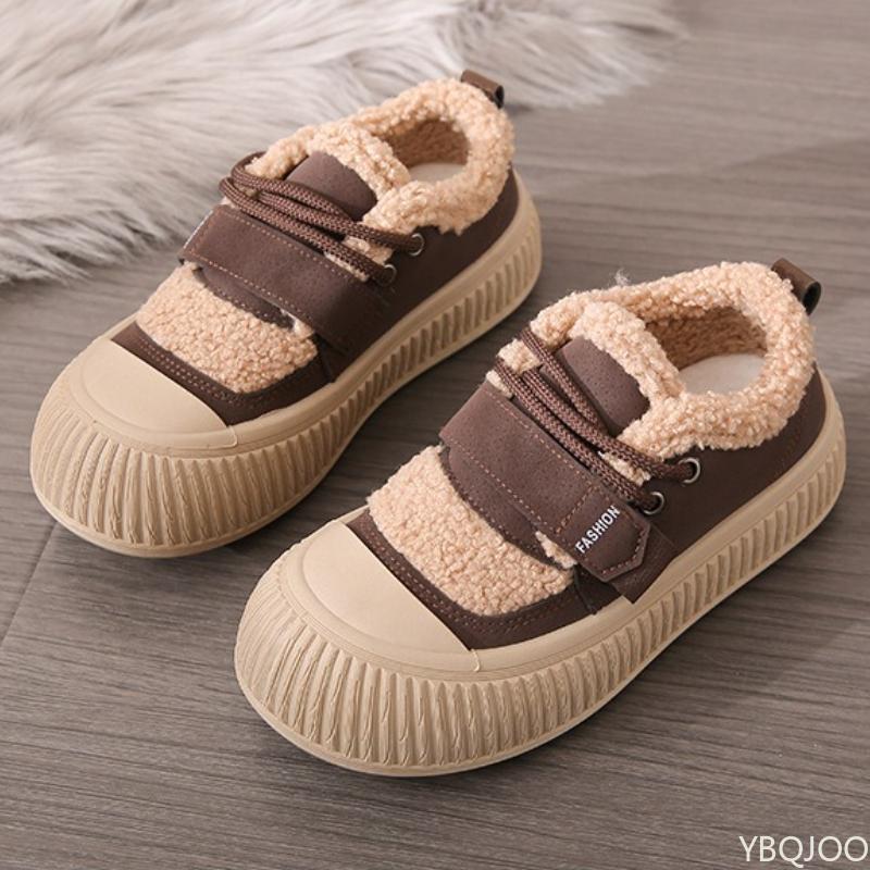 New women's outdoor wear style for autumn winter simple comfortable women's shoes warm cold resistant Daily casual cotton shoes