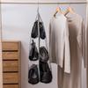 Double-sided Hanging Organizer Dust-proof Folding Storage Bag Closet