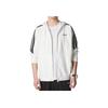 adidas Fashion Comfortable Soft Striped Hooded Jacket Unisex Jacket White KA2578