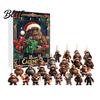 Multifunctional Holiday Decoration Surprises Family Ape Man 24-Day Countdown Advent Calendar Themed With Christmas Festival