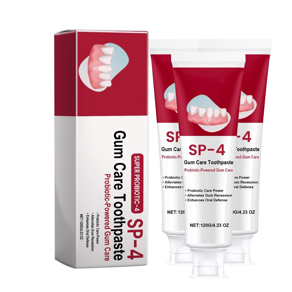 SP-4 Toothpaste, Sp-4 Probiotic Toothpaste, SP-4 Whitening Toothpaste, Fresh, Breath, Toothpaste, Toothpaste, Stain Removal, Complete Tooth Care 120g