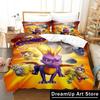 Game Spyro Dragon Reignited Trilogy Bedding Set Boys Girls Twin Queen Full Size Duvet Cover Pillowcase Bed Adult Bedroom