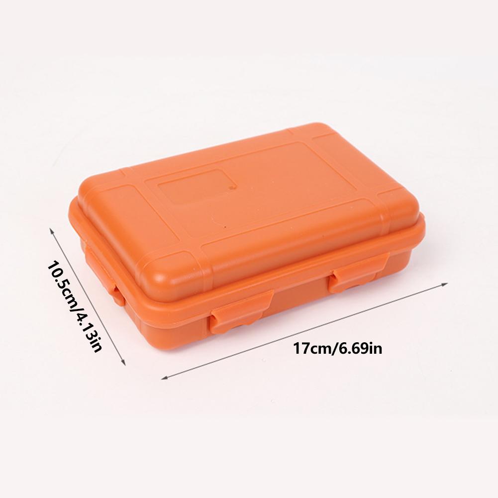 Velikost S/L/XL Venkovní Plastová Vodotěsná Uzavřená Survival Box Kontejner EDC Box na Nářadí Kempingová Cestovní Úložná Box Taška na Rybářské Potřeby