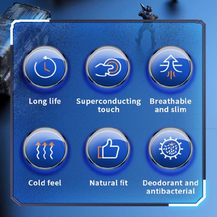 Touch Screen Finger Cover sAnti-sweat High Sensitivity Game Thumb Sleeve Gloves