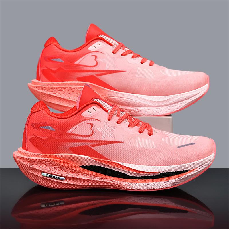 

35-44 Real explosive carbon board men s and women s new sports shoes 2025 spring and summer lightweight soft-soled sports running shoes 44